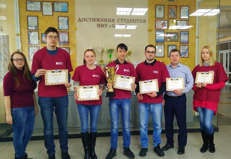 Команда НИУ «БелГУ» – победитель областной универсиады по шахматам