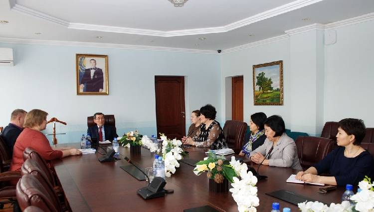 Сотрудничество с университетом Казахстана