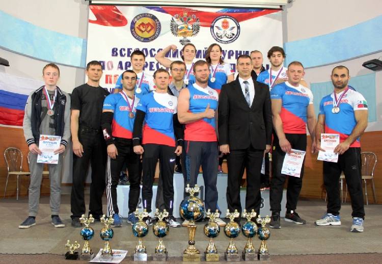BelSU armwrestling team won Russian National tournament 