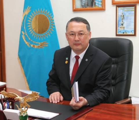 Congratulations with 140th Anniversary of the university from Principal of Karaganda State Technical University, Arstan Maulenovich Gasaliev 