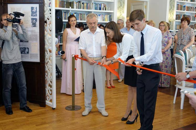 В Белгородском госуниверситете открыта библиотека-музей Николая Страхова