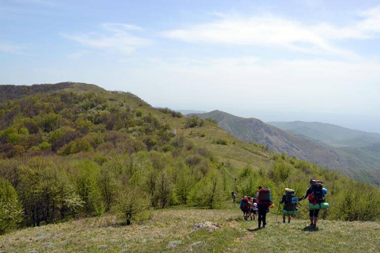Туристическая группа НИУ «БелГУ» преодолела 130 км, посетив места боевой славы в Крыму