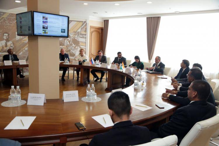 Белгородский государственный национальный исследовательский университет посетила делегация посольства Индии в России