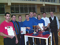  Команда-победитель – БелГУ. Студенты и их наставники