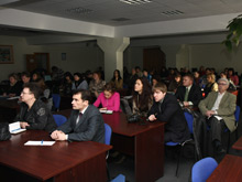 Среди участников научного мероприятия были преподаватели, аспиранты и студенты из Белгорода и  Харькова