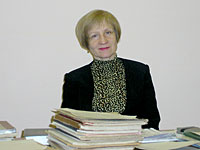 Л.В. Горбачева – главный архивист ГАБО