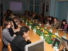 Участники Межуниверситетского круглого стола «Экономика знаний и будущее университетов»