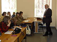 Встреча профессора М.К. Кабардова со студентами социально-теологического факультета