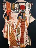 «Египтянки» (смешанная техника)