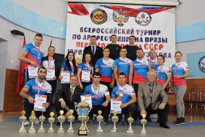 Команда БелГУ – золотой призёр Всероссийского турнира по армспорту