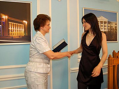 Торжественное вручение дипломов выпускникам 2006 года на факультете психологии