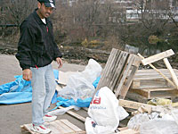 Студенты убрали горы строительного мусора