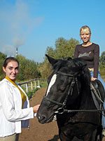 Ольга Куконосова и Елена Мирошниченко будут рады новой встрече с лошадьми