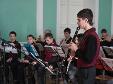Выступление Духового оркестра Белгородской музыкальной школы №1