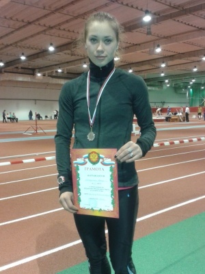 BelSU student became a silver medalist of a track-and-field championship
