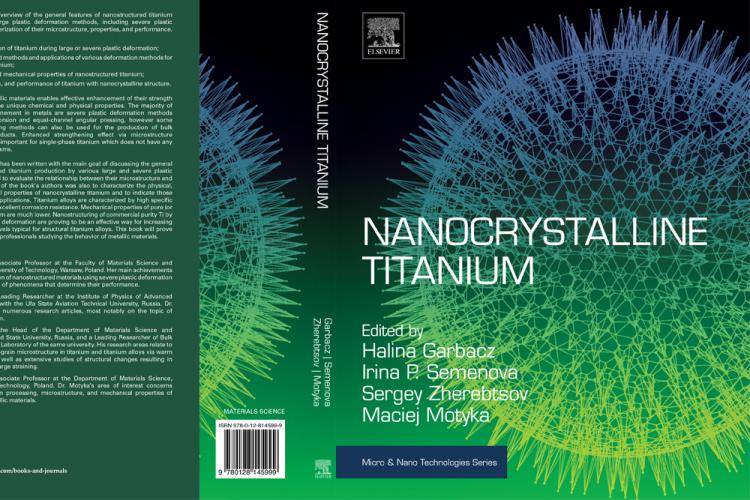 Our Scientists Help Write the Definitive Book on Nanocrystalline Titanium
