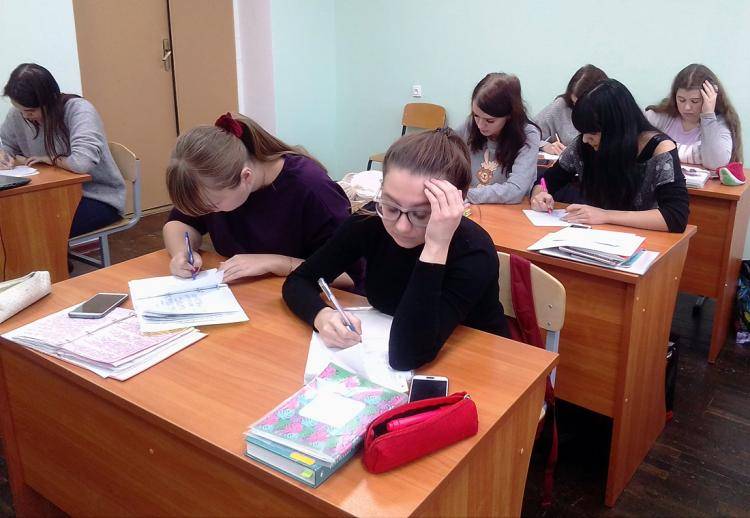 Студенты написали Солженицынский диктант