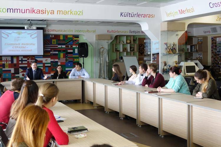  Students of BelSU met the chairman of electoral commission