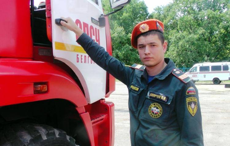 A graduate of BNRU became the best firefighter of the Belgorod region