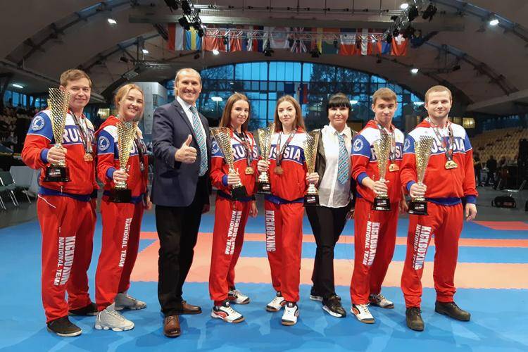 European Golds for Kickboxer