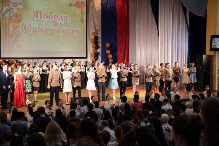 В НИУ «БелГУ» отпраздновали грядущий День Победы