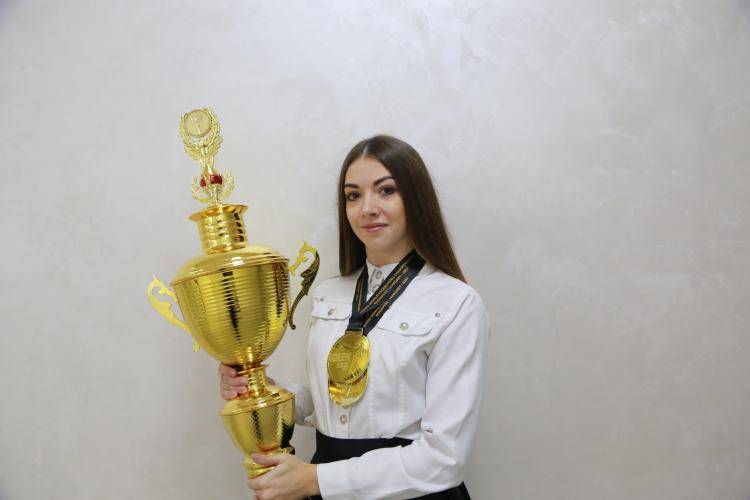 The student of BelSU won two golden medals at the Kickboxing World Cup