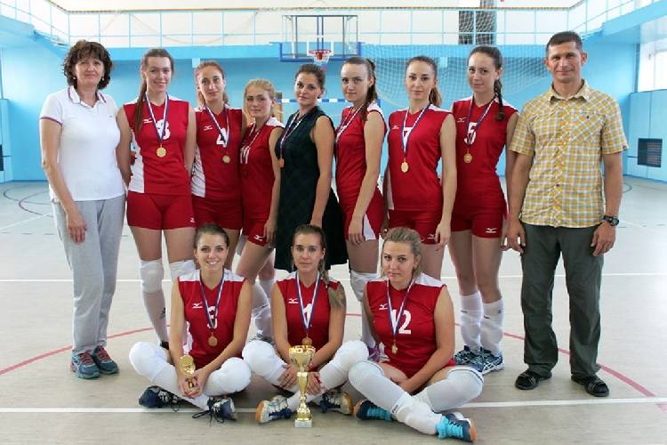 Женская сборная НИУ «БелГУ» - чемпион областного турнира