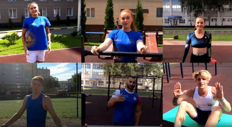 BelSU students initiated an online project in physical culture
