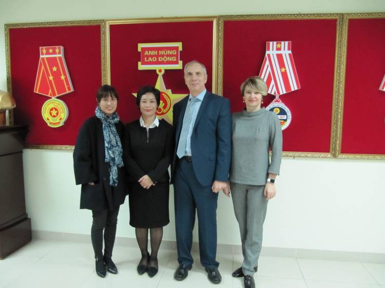 Delegation of BelSU visited Vietnam 