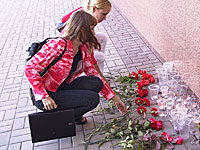 Студенты БелГУ возложили цветы