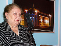 З.А. Долгополова, директор библиотеки БУПК, рассказала об основных направлениях взаимодействия вуза и библиотеки
