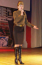 Ирина Десятниченко поёт о солдатских матерях