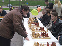 Сеанс одновременной игры в шахматы