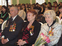 Ветераны, приглашённые на концерт в честь празднования Великой Победы, были самыми дорогими гостями на факультете