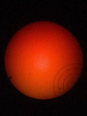 Прохождение планеты Венера по диску Солнца