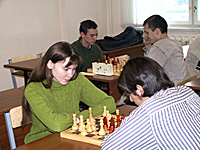 Скорикова Ольга (филфак) играет в шахматы с детства
